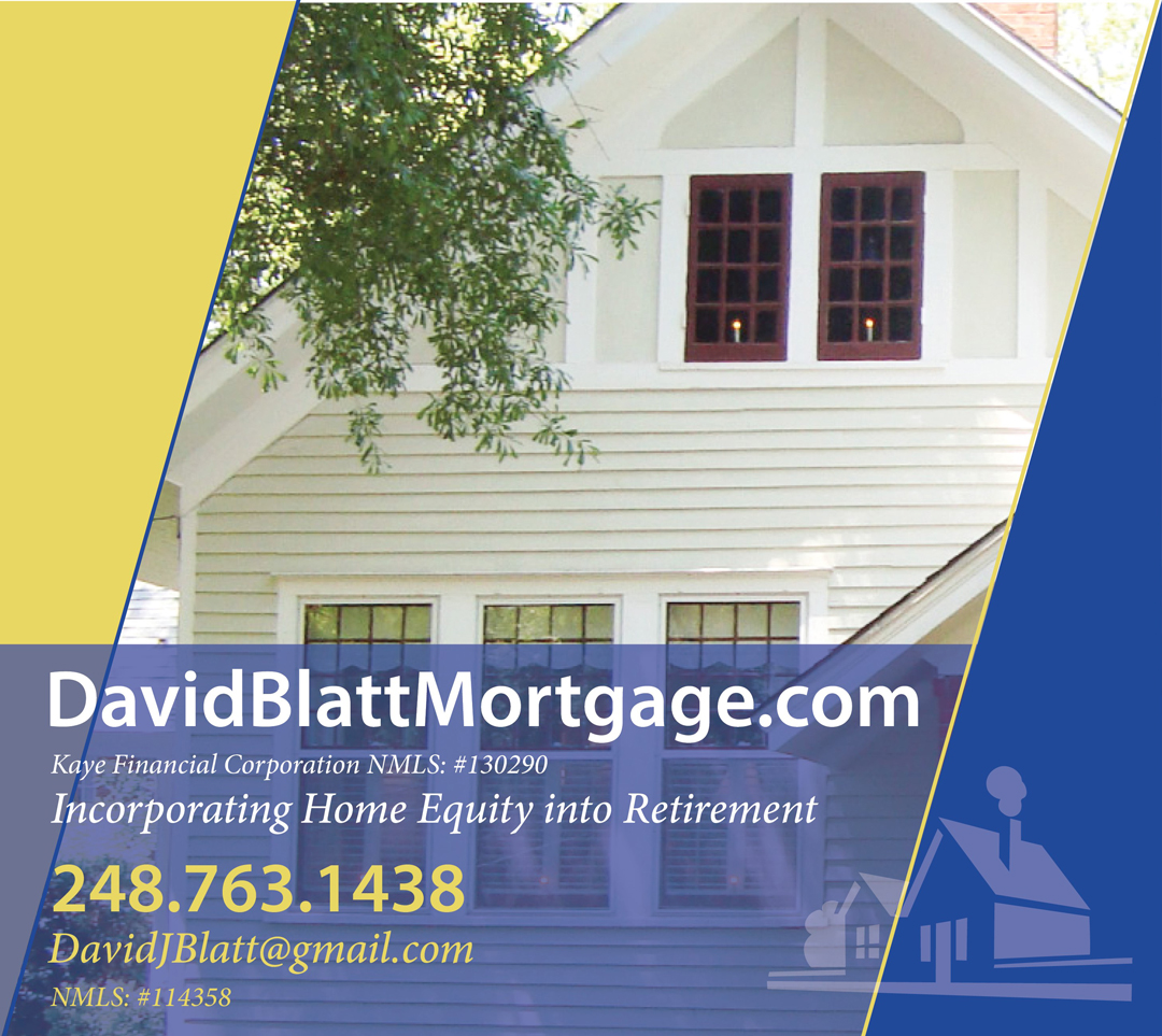 David Blatt Mortgage Advertisement